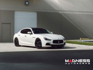 Maserati Ghibli Custom Wheels - M-X3 by Vossen - Satin Black